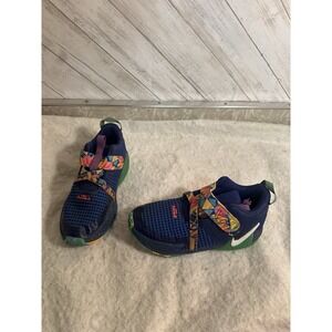 Nike LeBron Soldier XIII Boys Mid Top Sneakers Blue Multicolor US 1.5Y